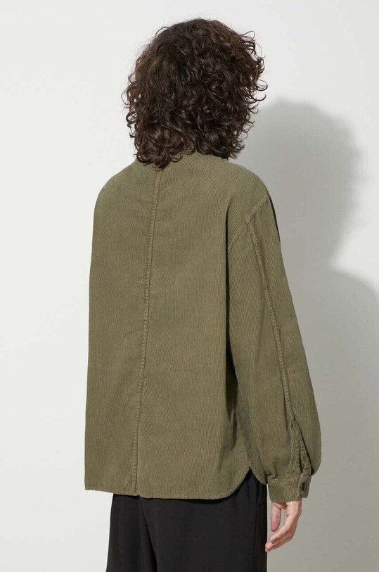 Abbigliamento Stan Ray camicia in velluto a coste AW2311314 verde