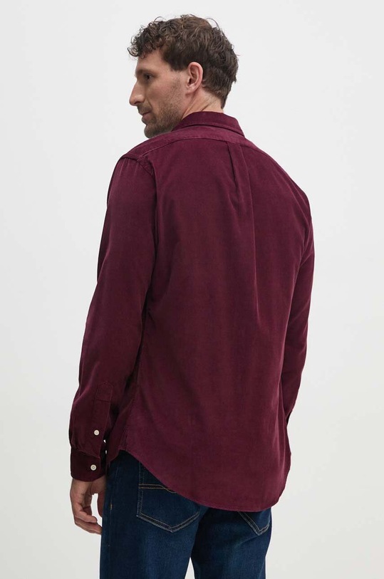 Menčestrová košeľa Polo Ralph Lauren burgundské 710818761