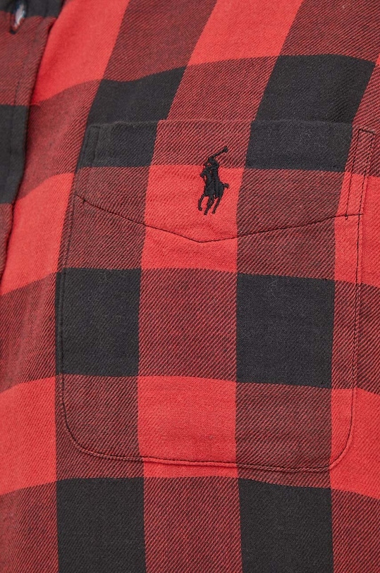 Памучна риза Polo Ralph Lauren 710922250 червен AW23
