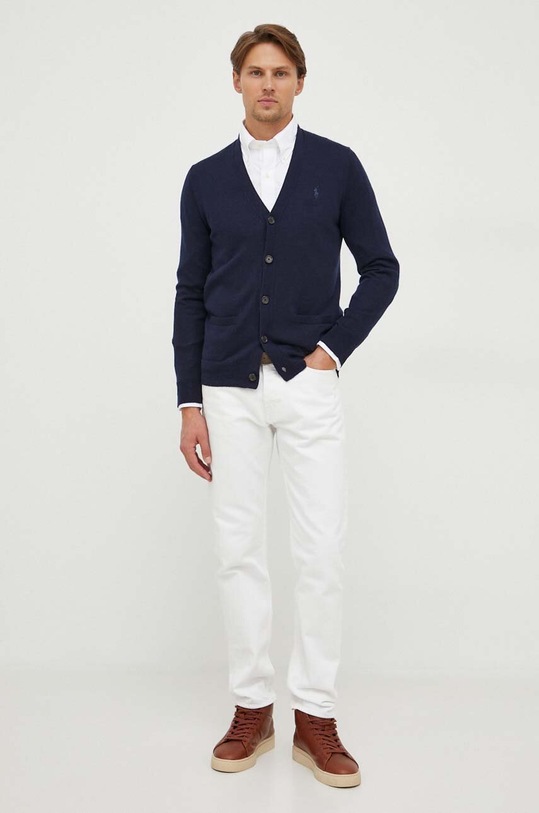 Polo Ralph Lauren koszula bawełniana 712921525 biały