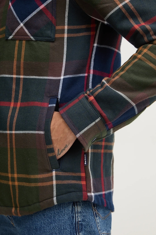 Barbour camasa din bumbac MOS0117 verde