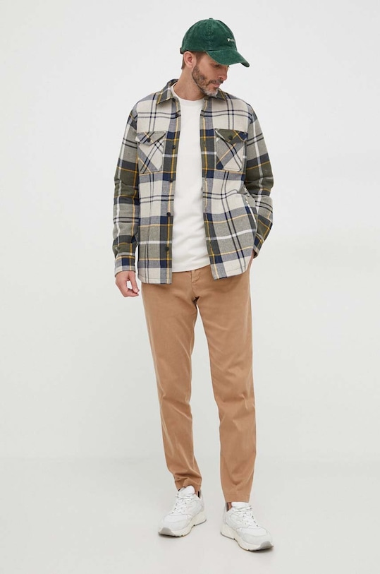 Odzież Barbour koszula bawełniana Cannich Overshirt MOS0117 multicolor