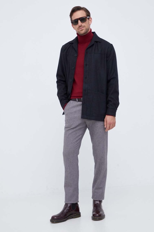 Barbour camasa MOS0319 negru AW23
