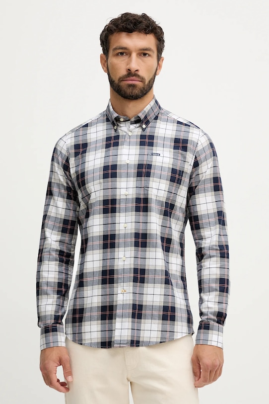 Barbour camasa din bumbac gri MSH4982