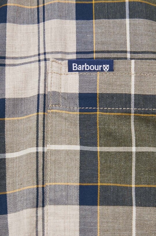 Barbour koszula bawełniana MSH4982 zielony AA00