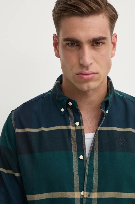Barbour camasa din bumbac MSH4994 verde