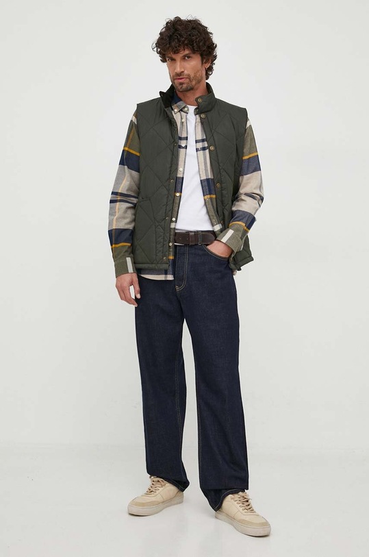 Odzież Barbour koszula bawełniana MSH4994 beżowy