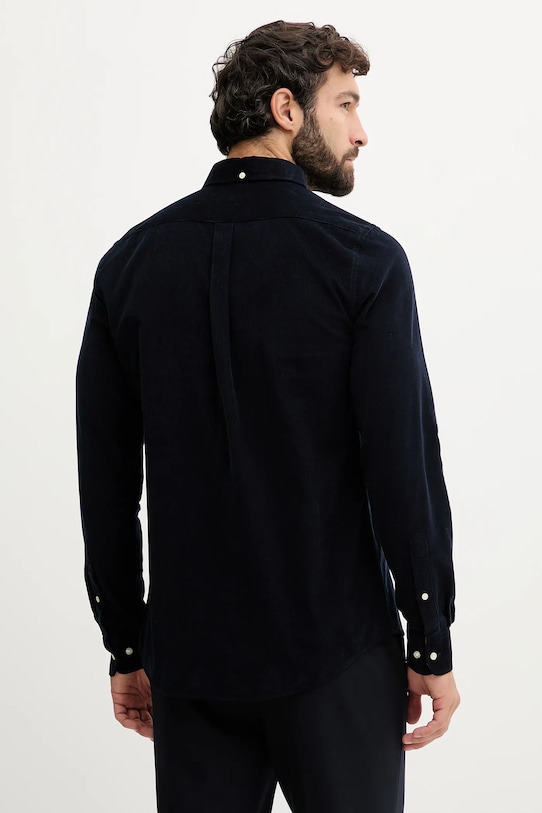 Odzież Barbour koszula bawełniana RAMSEY MSH5001 granatowy