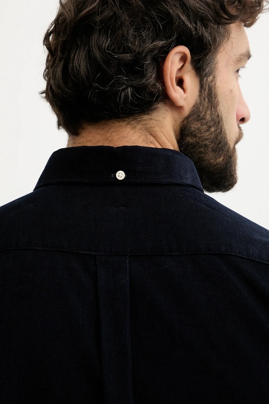 Barbour koszula bawełniana RAMSEY MSH5001 granatowy