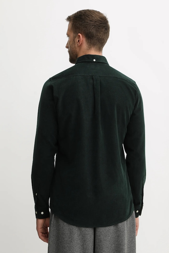 Odzież Barbour koszula bawełniana RAMSEY MSH5001 zielony