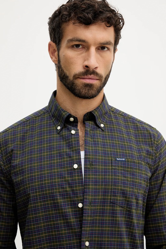 Barbour camasa verde MSH5023