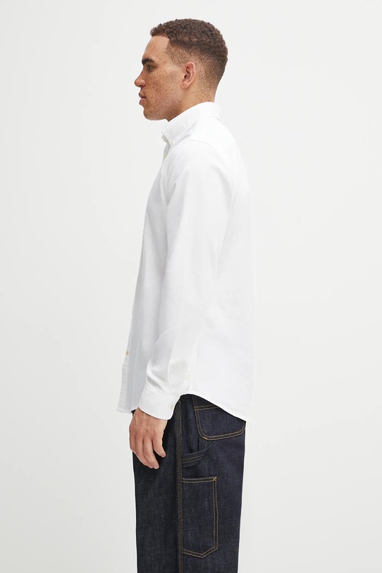 Bavlnená košeľa Barbour Oxtown MSH5301 biela AA00
