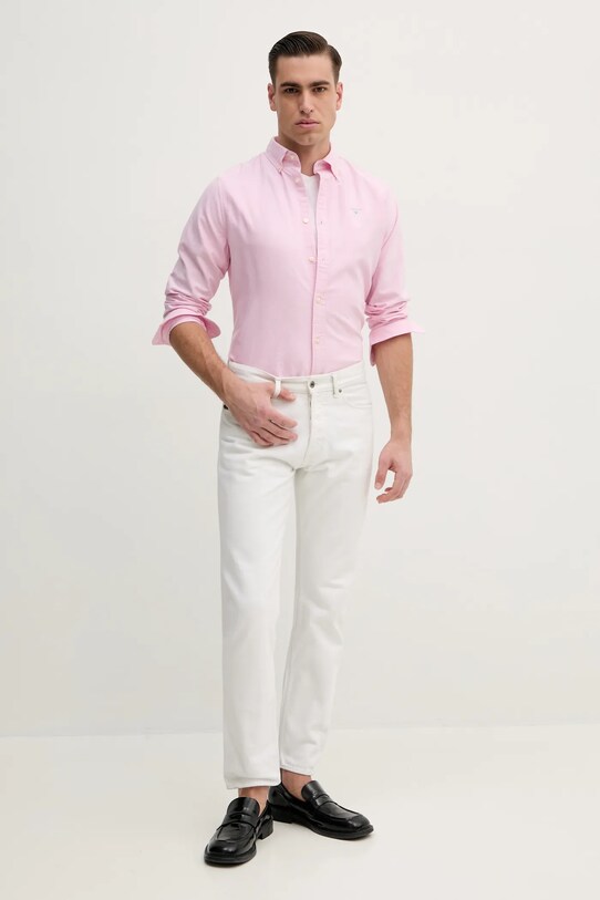 Barbour camasa din bumbac Oxtown MSH5301 roz AA00
