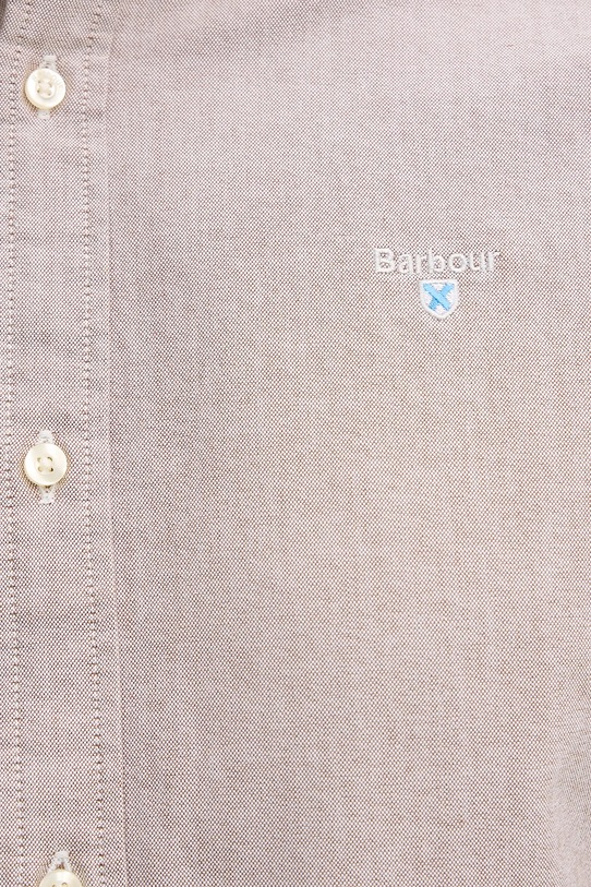 Barbour camicia in cotone Oxtown MSH5301 beige
