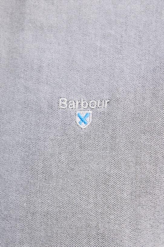 Barbour camicia in cotone Oxtown MSH5301 grigio