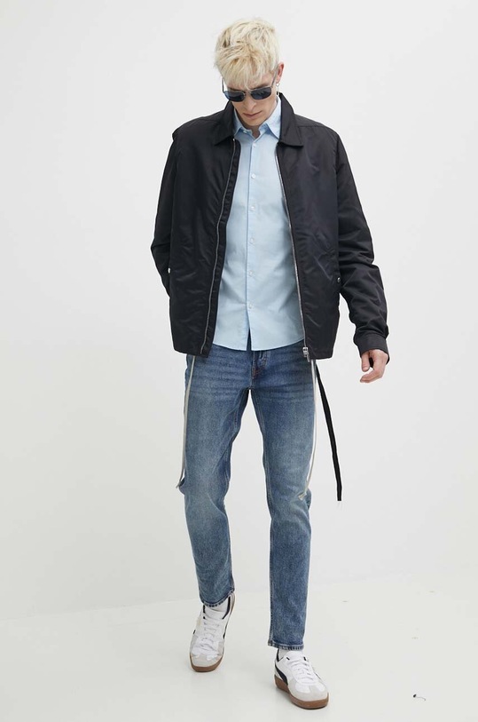 HUGO koszula 50500216 niebieski AW25