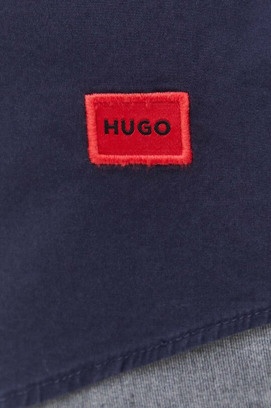 Рубашка HUGO 50500216 тёмно-синий SS25