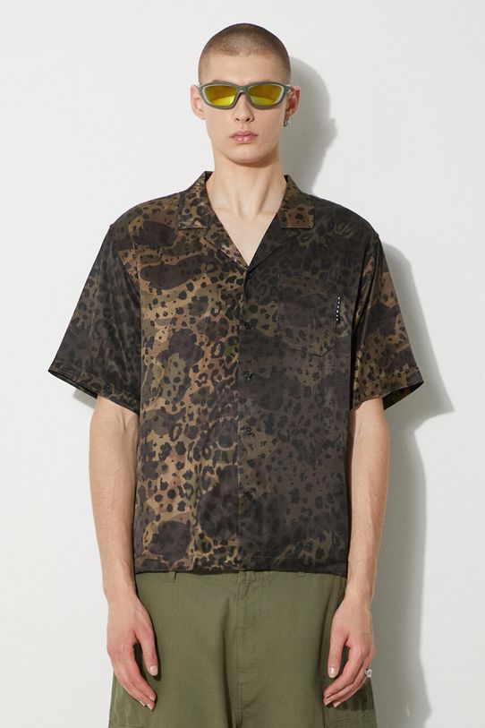 Рубашка STAMPD остальные зелёный SLA.M3242BD.DCL