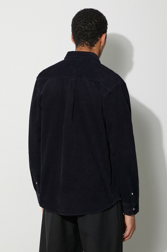Clothing Carhartt WIP corduroy shirt I029958.0COXX navy