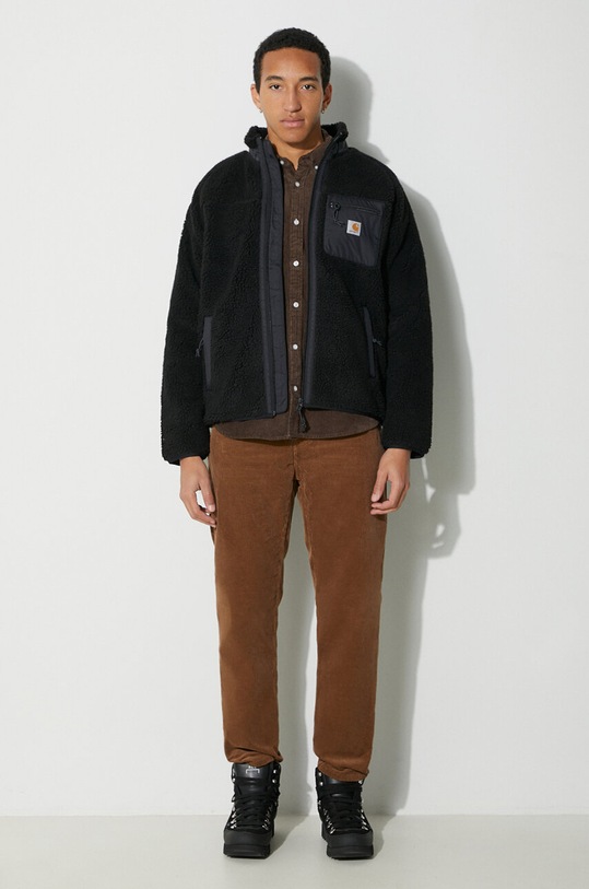 Carhartt WIP camicia in velluto a coste I029958.1R4XX marrone AW23