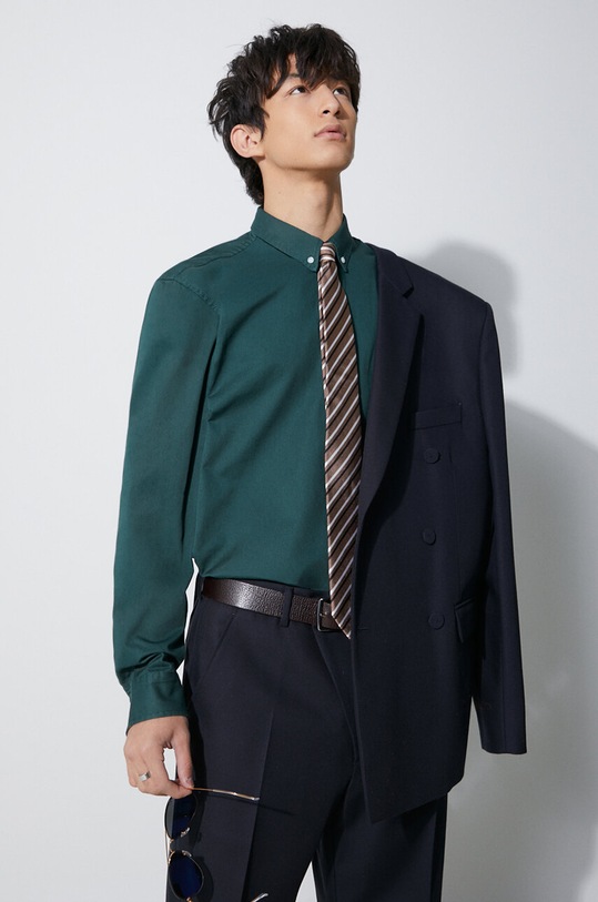 Carhartt WIP camicia in cotone verde I023339.1OHXX