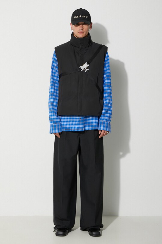 1017 ALYX 9SM cotton shirt AAMSH0213FA01 black AW23