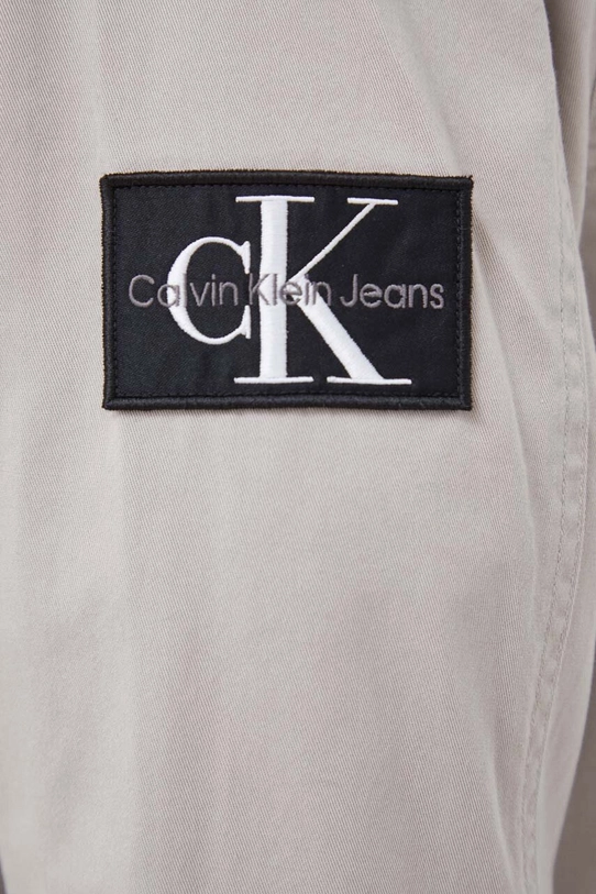 Πουκάμισο Calvin Klein Jeans J30J323255 γκρί