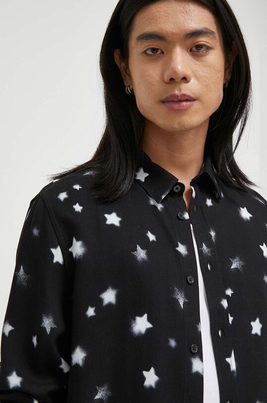 Košeľa The Kooples čierna HCCL27099K