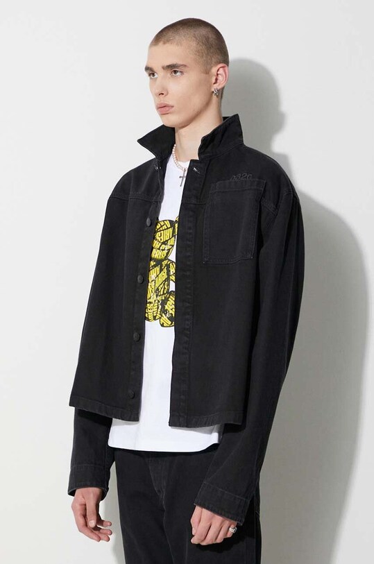032C shirt black FW23.W.0040