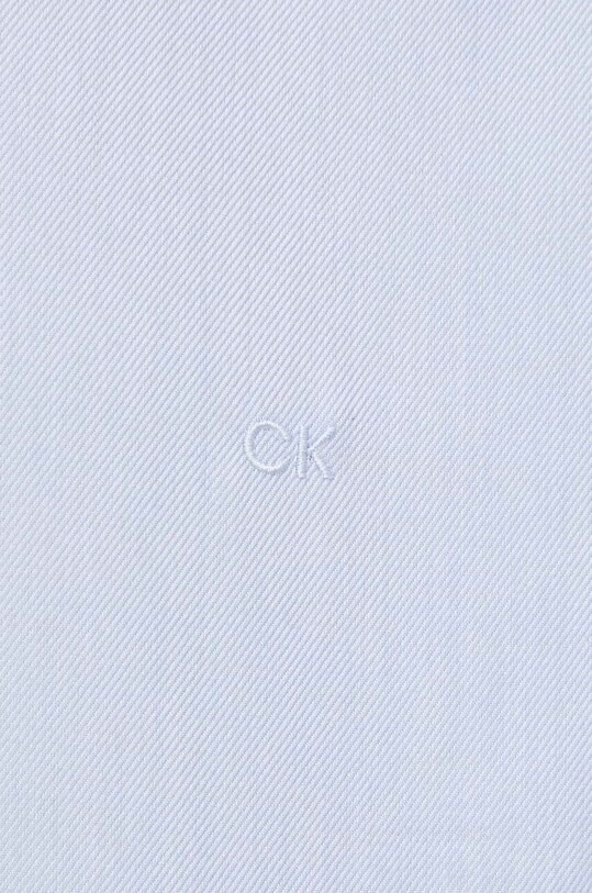 Bavlnená košeľa Calvin Klein K10K108426 modrá