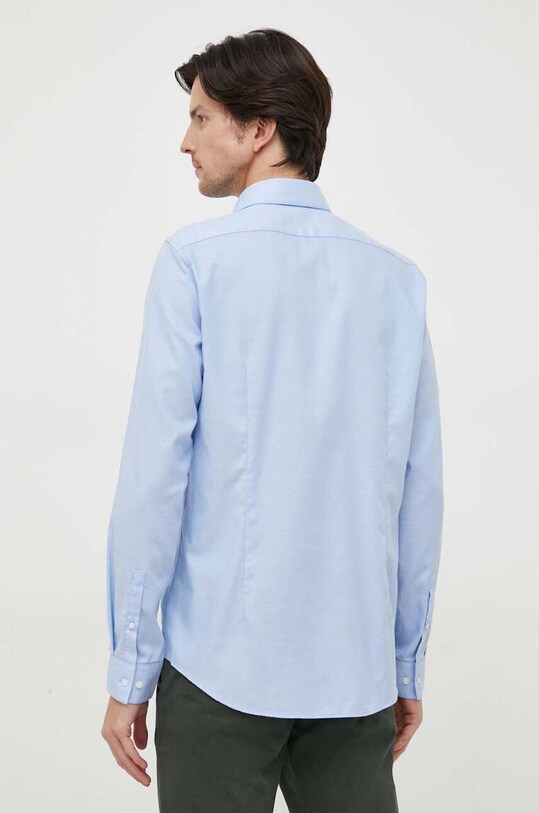 Одяг Бавовняна сорочка Calvin Klein K10K112106 блакитний