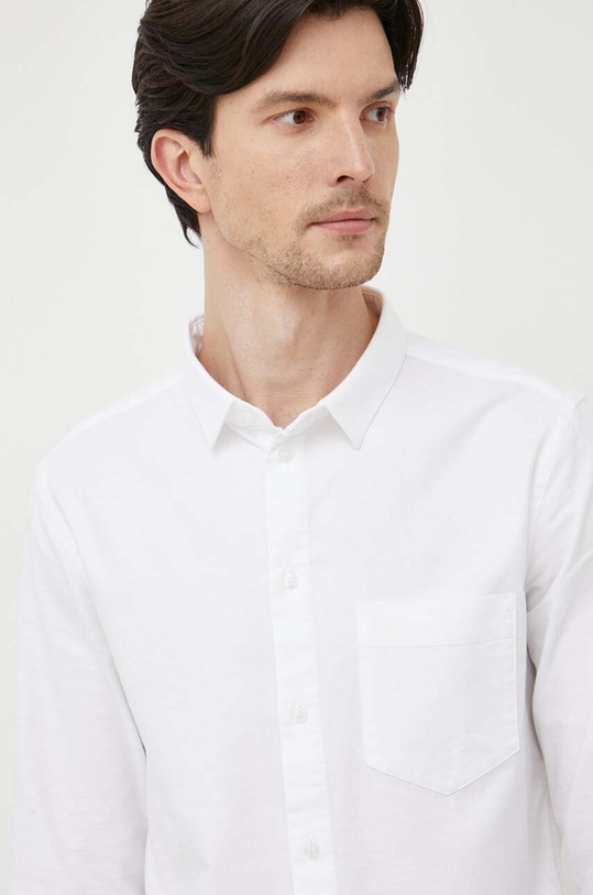 Πουκάμισο Calvin Klein λευκό K10K112155
