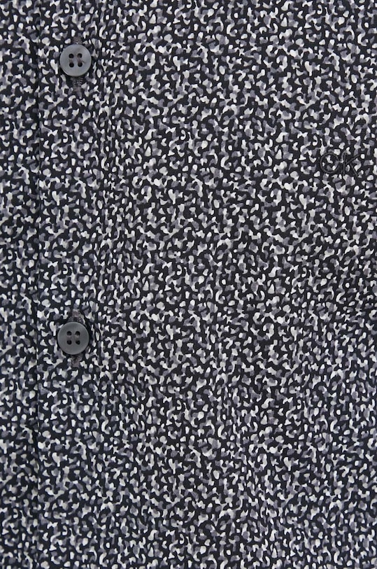 Πουκάμισο Calvin Klein K10K112141 μαύρο AW23