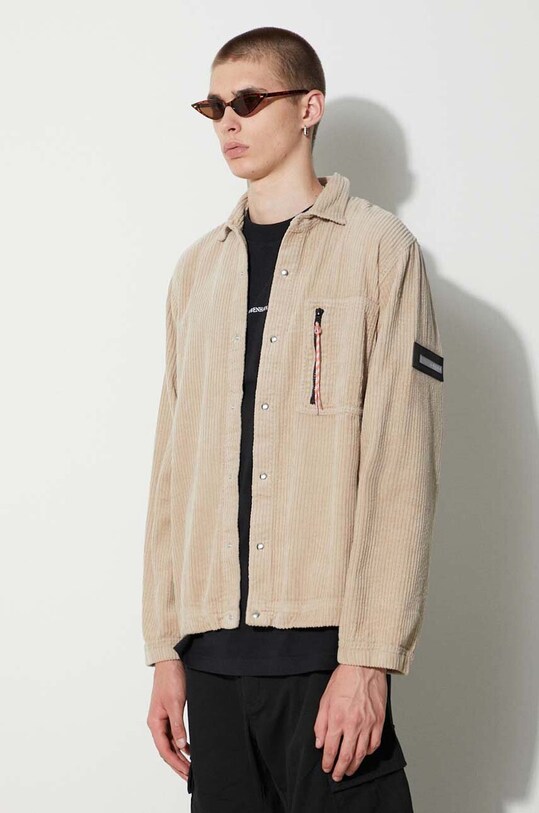 Aries corduroy shirt beige FUAR40600