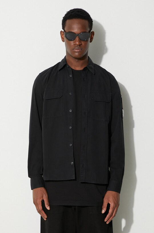 C.P. Company koszula GABARDINE BUTTONED SHIRT