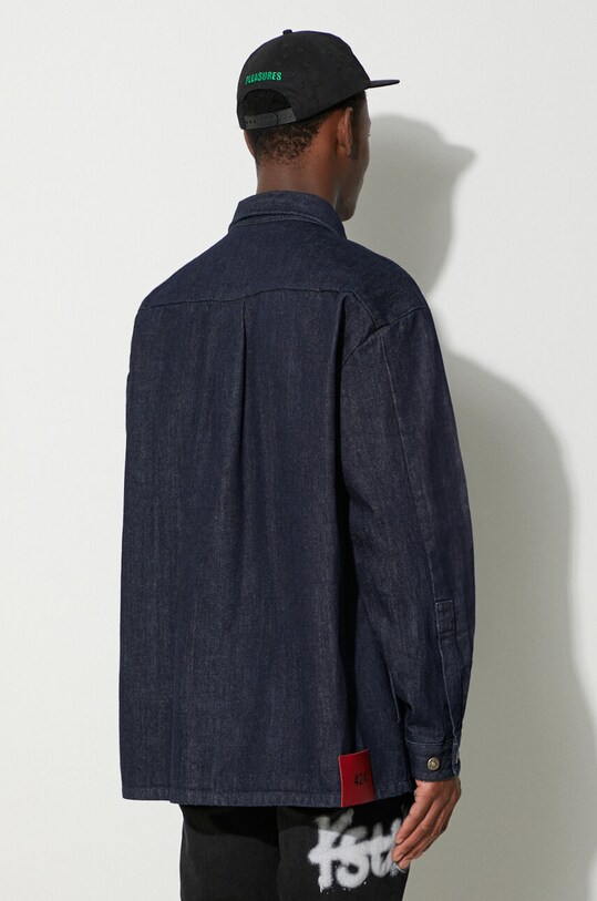 Îmbrăcăminte 424 cămașă din denim 35424EJ01L2.236545 bleumarin