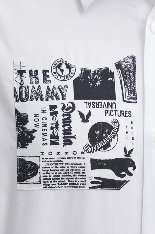 Desigual koszula bawełniana 23WMCW38 CAM_DENNISON 23WMCW38 biały