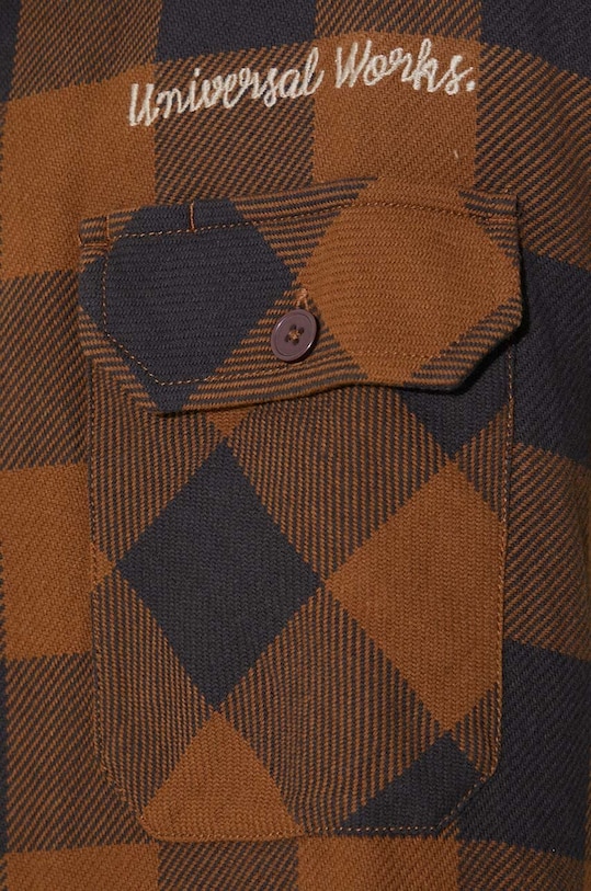 Хлопковая рубашка Universal Works L/S UTILITY SHIRT 29177