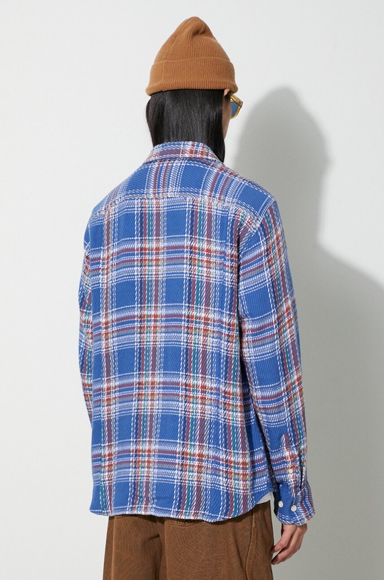 Odzież Corridor koszula bawełniana Big Twill LS- Summit LS0148 niebieski