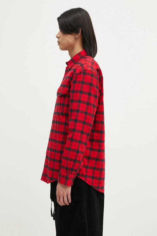Pamučna košulja Filson Alaskan Guide Shirt FMCAM0005 crvena SS24