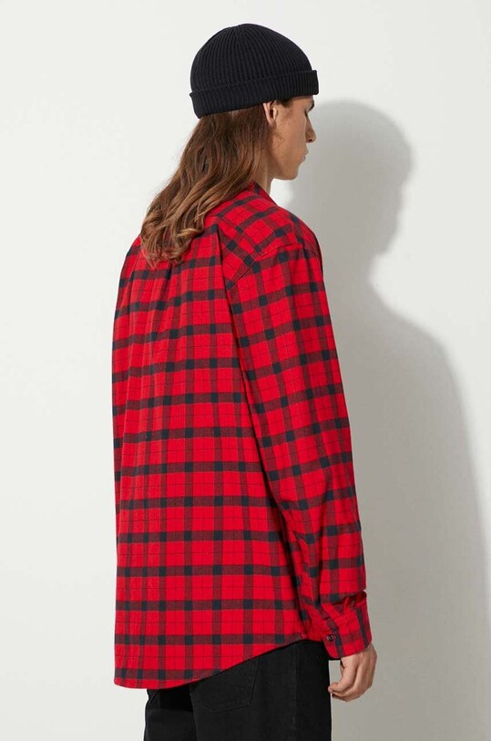Ρούχα Βαμβακερό πουκάμισο Filson Alaskan Guide Shirt FMCAM0005 κόκκινο