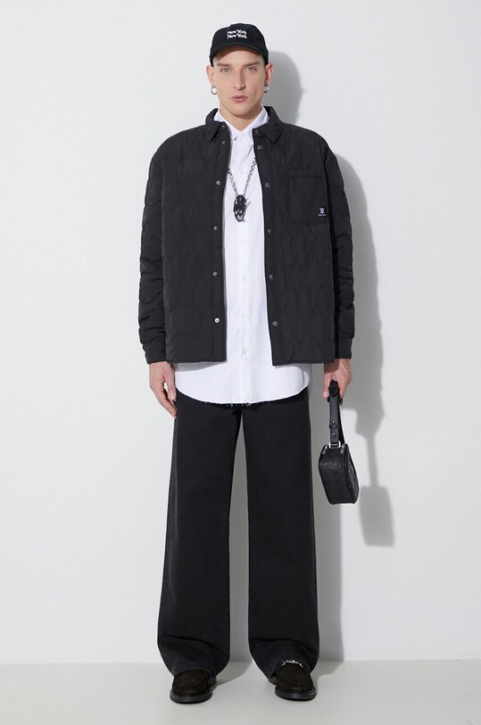 Daily Paper jacket Rajub ls Shirt 2321013 black AW23