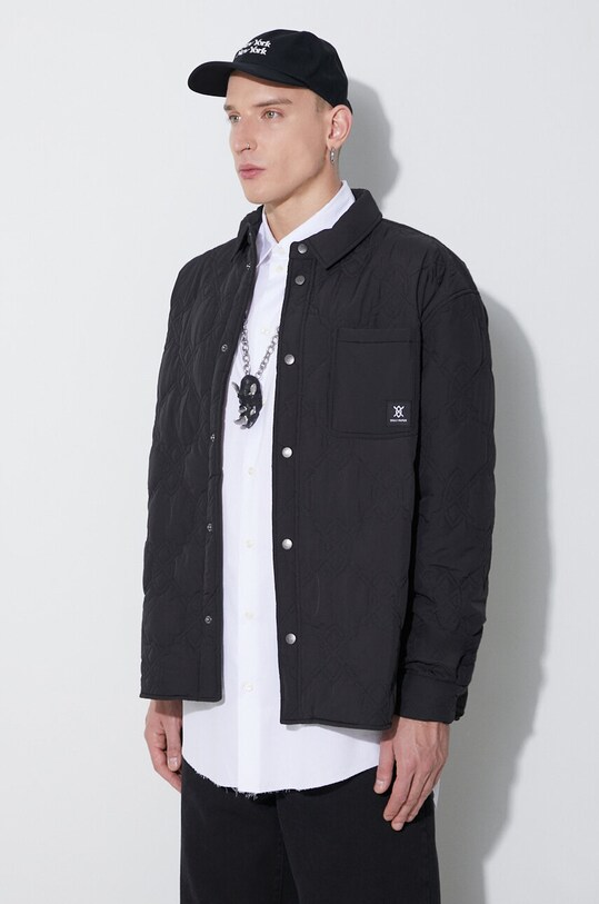 Daily Paper jacket Rajub ls Shirt black 2321013
