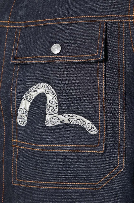 Evisu camicia di jeans Cloud Element Seagull 2EAHTM3SL7031XXCT