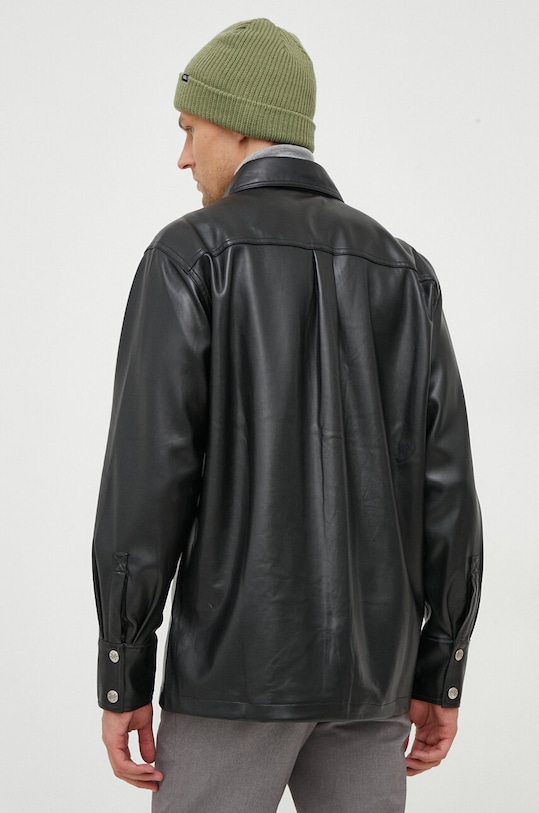 Oblečenie Košeľa United Colors of Benetton 5QWAUQ02W.100 čierna