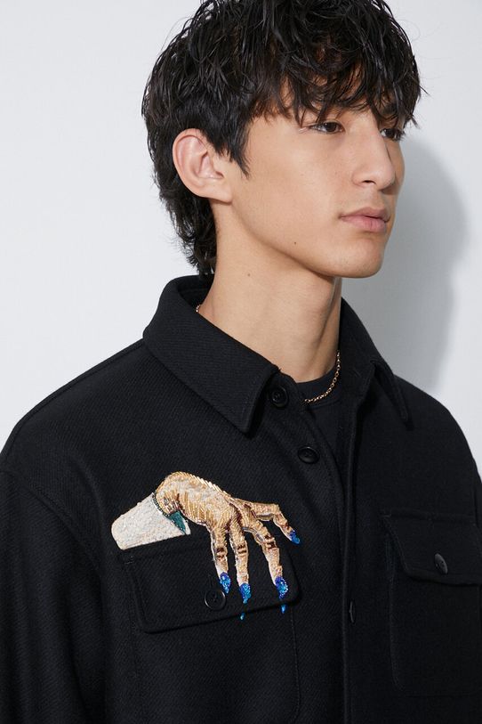 Košeľové sako Undercover Shirt Blouse UC2C4404