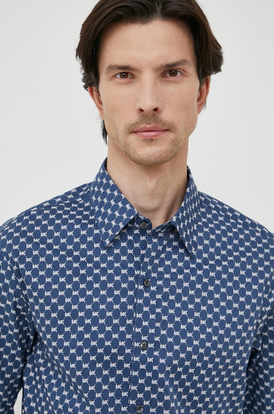 Odzież Michael Kors koszula CH340059Y6 niebieski