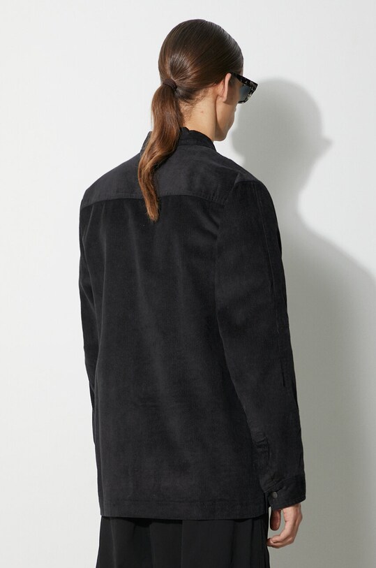 Îmbrăcăminte Maharishi cămașă din velur Hemp Cord Utility Shirt 4566.BLACK negru