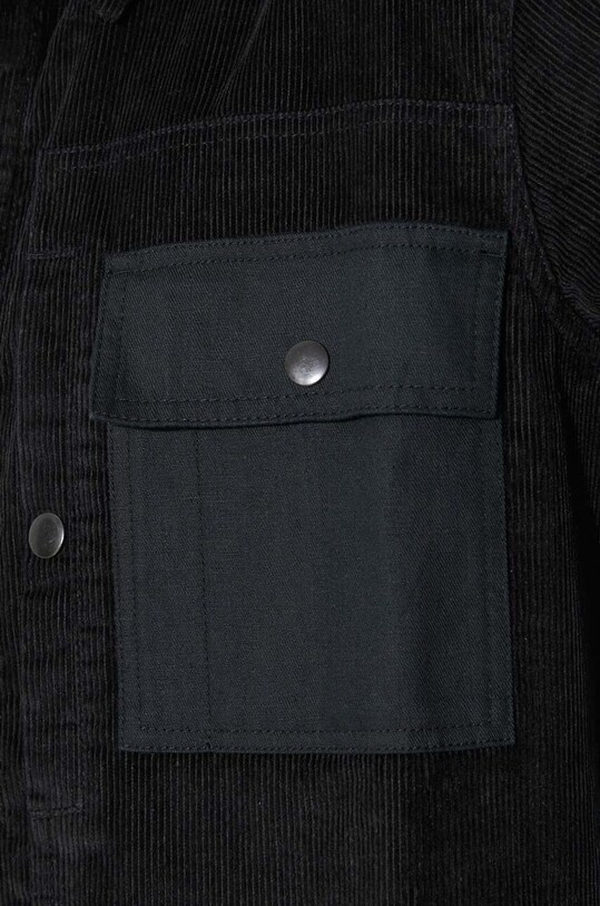 Maharishi cămașă din velur Hemp Cord Utility Shirt 4566.BLACK