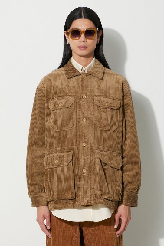 Košulja od samta Engineered Garments Shirt Jacket